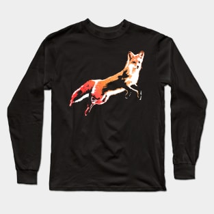 Jumping Fox Long Sleeve T-Shirt